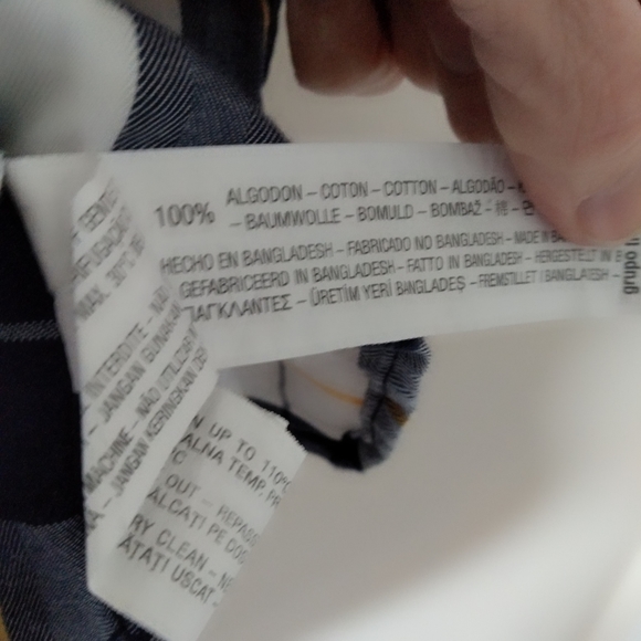 Zara plaid tunic top - Picture 3 of 7